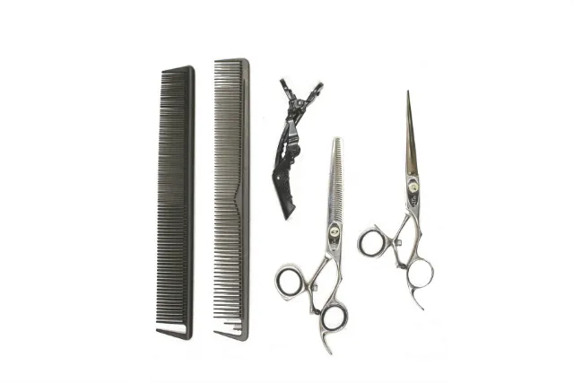 Professional shears, combs and clips